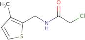 2-Chloro-N-[(3-methylthiophen-2-yl)methyl]acetamide