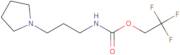 2,2,2-Trifluoroethyl N-[3-(pyrrolidin-1-yl)propyl]carbamate