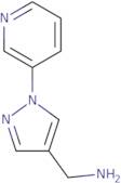 [1-(Pyridin-3-yl)-1H-pyrazol-4-yl]methanamine