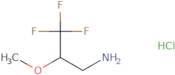 3,3,3-Trifluoro-2-methoxypropan-1-amine hydrochloride