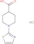 1-(1,3-Thiazol-2-yl)piperidine-4-carboxylic acid hydrochloride