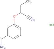 2-[3-(Aminomethyl)phenoxy]butanenitrile hydrochloride