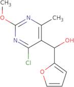 (4-Chloro-2-methoxy-6-methylpyrimidin-5-yl)(furan-2-yl)methanol