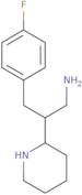 3-(4-Fluorophenyl)-2-(piperidin-2-yl)propan-1-amine