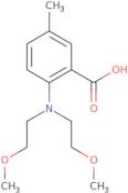 2-[Bis(2-methoxyethyl)amino]-5-methylbenzoic acid