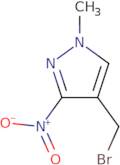 4-(Bromomethyl)-1-methyl-3-nitro-1H-pyrazole