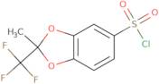 2-Methyl-2-(trifluoromethyl)-1,3-dioxaindane-5-sulfonylchloride