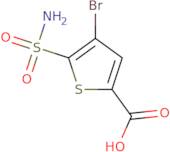 4-Bromo-5-sulfamoylthiophene-2-carboxylic acid