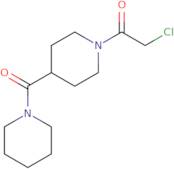 2-Chloro-1-[4-(piperidine-1-carbonyl)piperidin-1-yl]ethan-1-one