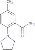 5-Methyl-2-(pyrrolidin-1-yl)benzamide