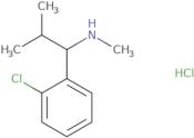[1-(2-Chlorophenyl)-2-methylpropyl](methyl)amine hydrochloride