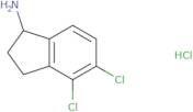 4,5-Dichloro-2,3-dihydro-1H-inden-1-amine hydrochloride