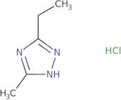 5-Ethyl-3-methyl-1H-1,2,4-triazole hydrochloride