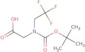 2-((tert-butoxycarbonyl)(2,2,2-trifluoroethyl)amino)acetic acid