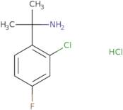 2-(2-Chloro-4-fluorophenyl)propan-2-amine hydrochloride