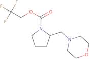 2,2,2-Trifluoroethyl 2-(morpholin-4-ylmethyl)pyrrolidine-1-carboxylate