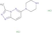 1-{3-Methyl-[1,2,4]triazolo[4,3-b]pyridazin-6-yl}piperazine dihydrochloride