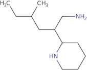 4-Methyl-2-(piperidin-2-yl)hexan-1-amine