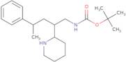 tert-Butyl N-[4-phenyl-2-(piperidin-2-yl)pentyl]carbamate