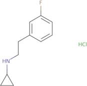 N-[2-(3-Fluorophenyl)ethyl]cyclopropanamine hydrochloride