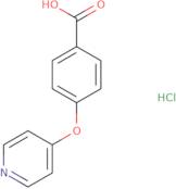 4-(Pyridin-4-yloxy)benzoic acid hydrochloride