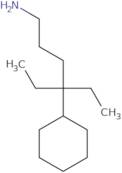 4-Cyclohexyl-4-ethylhexan-1-amine