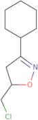 5-(Chloromethyl)-3-cyclohexyl-4,5-dihydro-1,2-oxazole