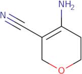 4-Amino-5,6-dihydro-2H-pyran-3-carbonitrile