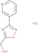 [3-(Pyridin-3-yl)-1,2,4-oxadiazol-5-yl]methanol hydrochloride
