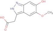 2-(6-Hydroxy-5-methoxy-2H-indazol-3-yl)acetic acid