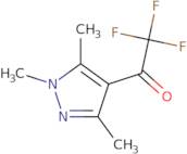 2,2,2-Trifluoro-1-(trimethyl-1H-pyrazol-4-yl)ethan-1-one