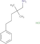 2,2-Dimethyl-5-phenylpentan-1-amine hydrochloride