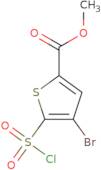 Methyl 4-bromo-5-(chlorosulfonyl)thiophene-2-carboxylate