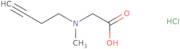 2-[(But-3-yn-1-yl)(methyl)amino]acetic acid hydrochloride