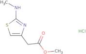 Methyl 2-[2-(methylamino)-1,3-thiazol-4-yl]acetate hydrochloride