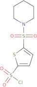 5-(Piperidine-1-sulfonyl)thiophene-2-sulfonyl chloride