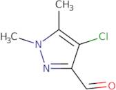 4-Chloro-1,5-dimethyl-1H-pyrazole-3-carbaldehyde