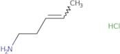 Pent-3-en-1-amine hydrochloride