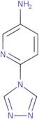 6-(4H-1,2,4-Triazol-4-yl)pyridin-3-amine