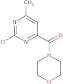 2-(5-((2-Fluorophenoxy)methyl)-1,2,4-oxadiazol-3-yl)-N-methylethanamine hydrochloride