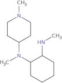 1-N,2-N-Dimethyl-1-N-(1-methylpiperidin-4-yl)cyclohexane-1,2-diamine