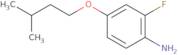 2-Fluoro-4-(3-methylbutoxy)aniline