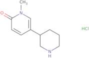 1-Methyl-5-(piperidin-3-yl)pyridin-2(1H)-one dihydrochloride