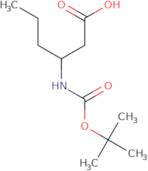 (S)-3-((tert-Butoxycarbonyl)amino)hexanoic acid