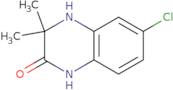 6-Chloro-3,3-dimethyl-1,2,3,4-tetrahydroquinoxalin-2-one