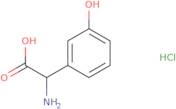 2-amino-2-(3-hydroxyphenyl)acetic acid hydrochloride
