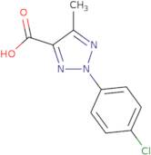 2-(4-Chloro-phenyl)-5-methyl-2H-[1,2,3]triazole-4-carboxylic acid