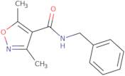 N-Benzyl-3,5-dimethyl-4-isoxazolecarboxamide