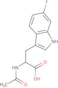 2-Acetamido-3-(6-fluoro-1H-indol-3-yl)propanoic acid