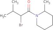 2-Bromo-3-methyl-1-(2-methylpiperidin-1-yl)butan-1-one